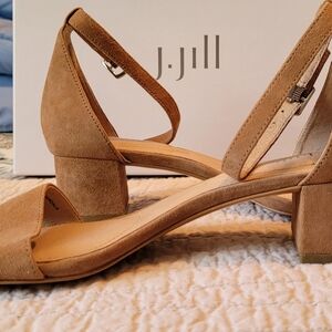 JJill block heeled sandals